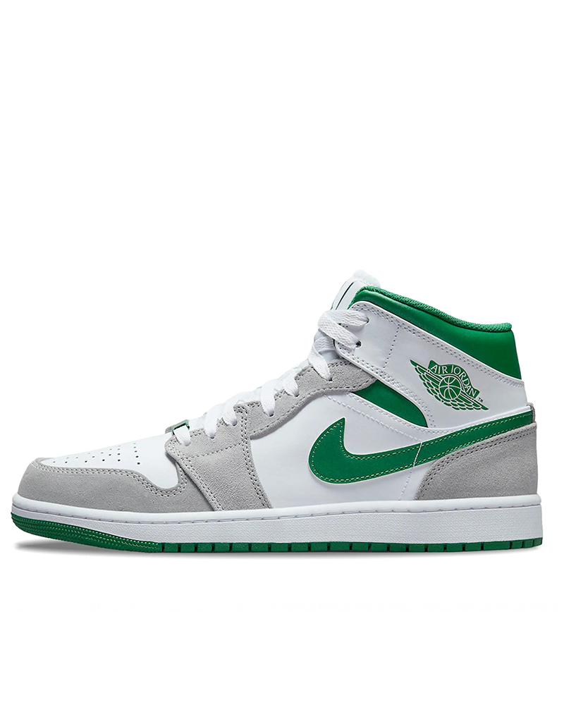 Air Jordan 1 Mid Grey Green
