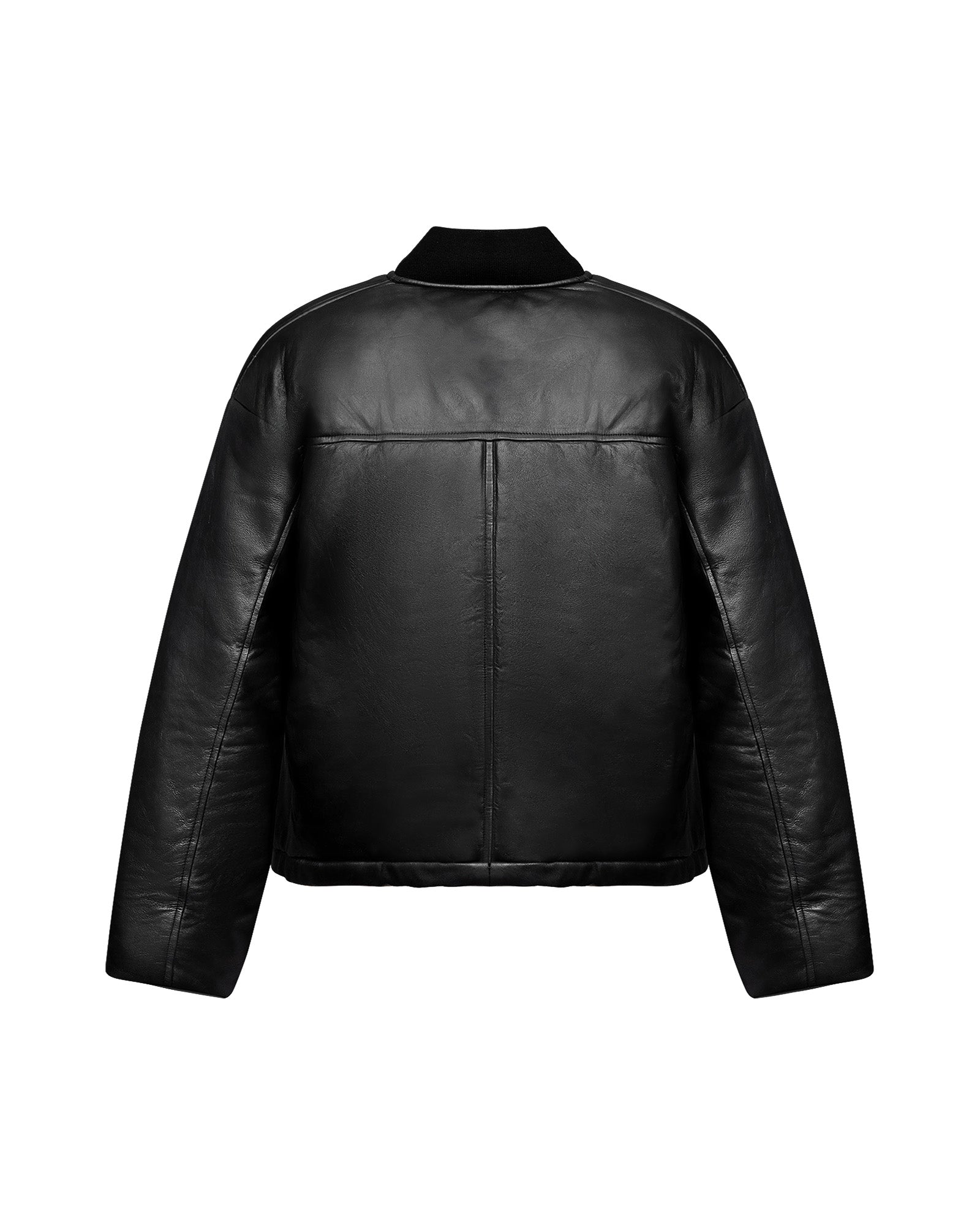 BOMBER REVERIE NAPPA LEATHER BOMBER JACKET