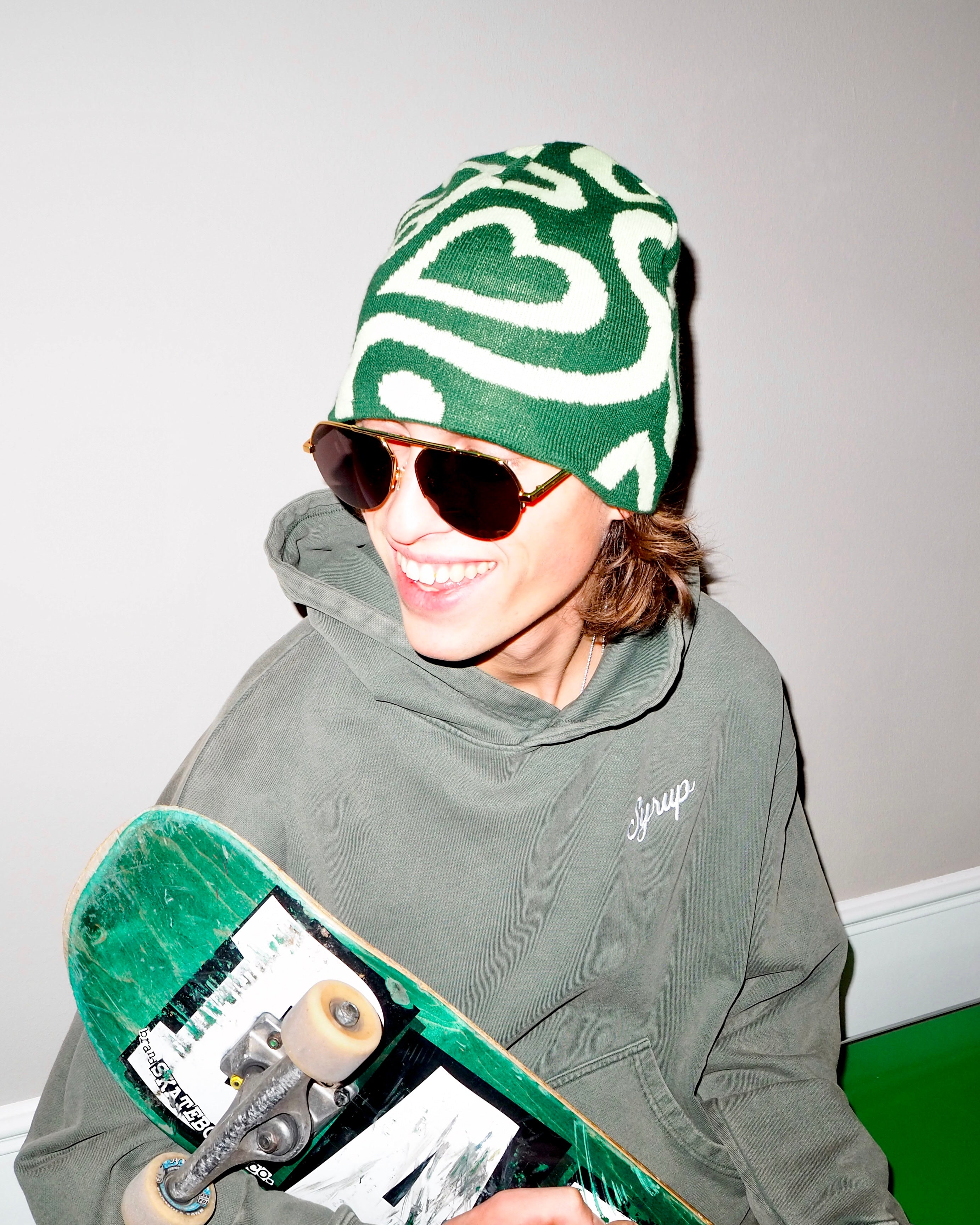 Syrup Beanie Grün / Matcha-Grün