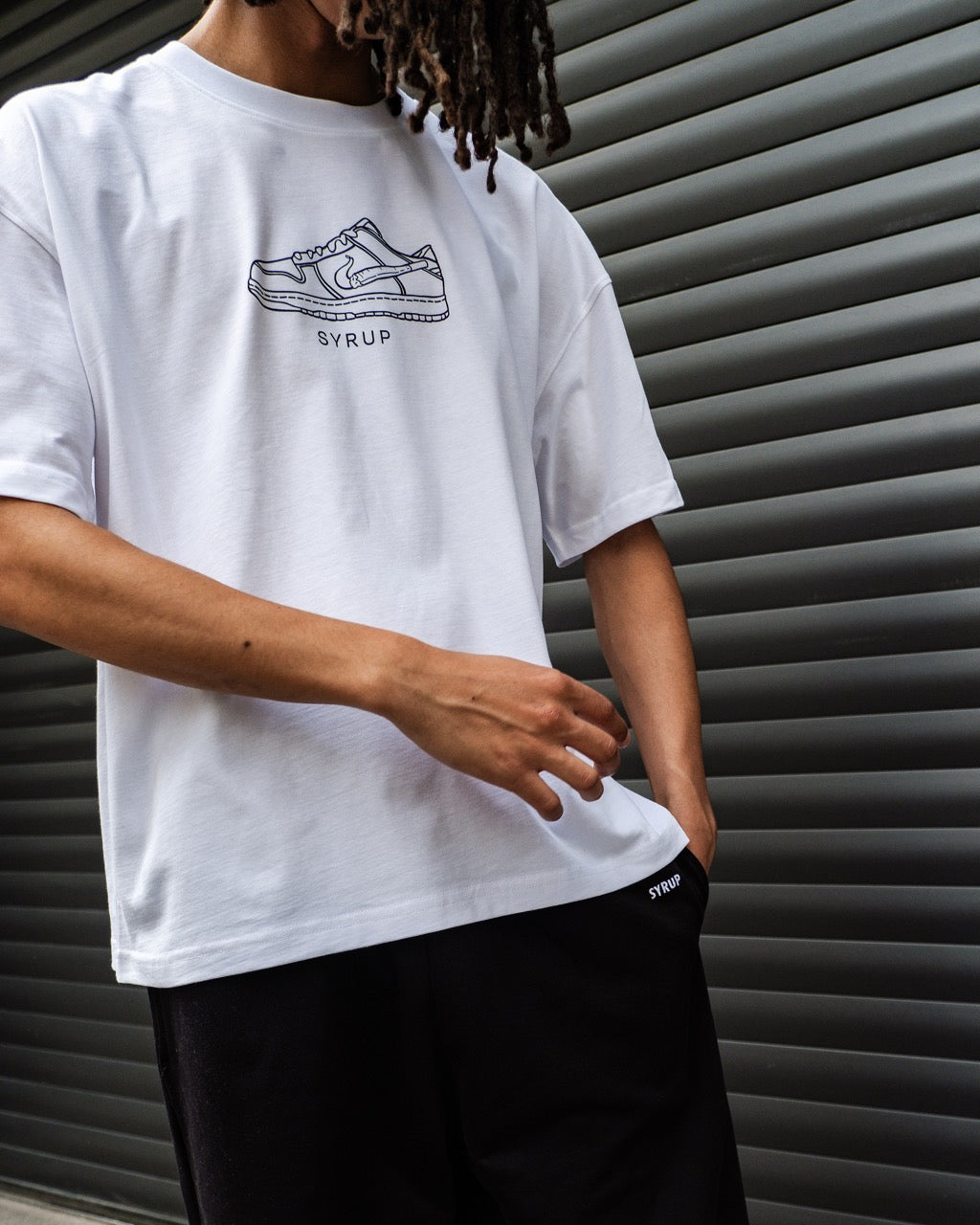Syrup 420 Tee White
