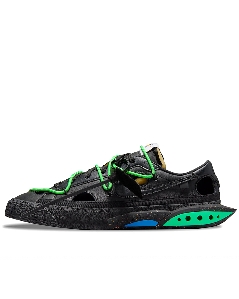 Off-White Nike Blazer Low Black Electro Green