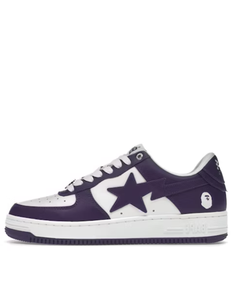 A Bathing Ape Bape Sta Weiß Violett
