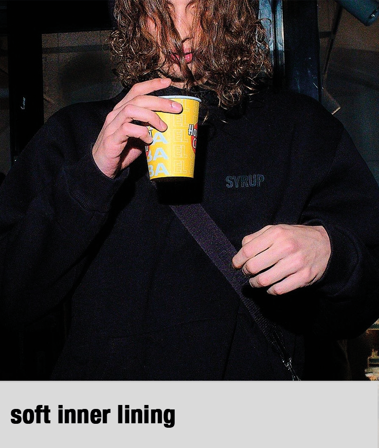Syrup Black on Black Hoodie