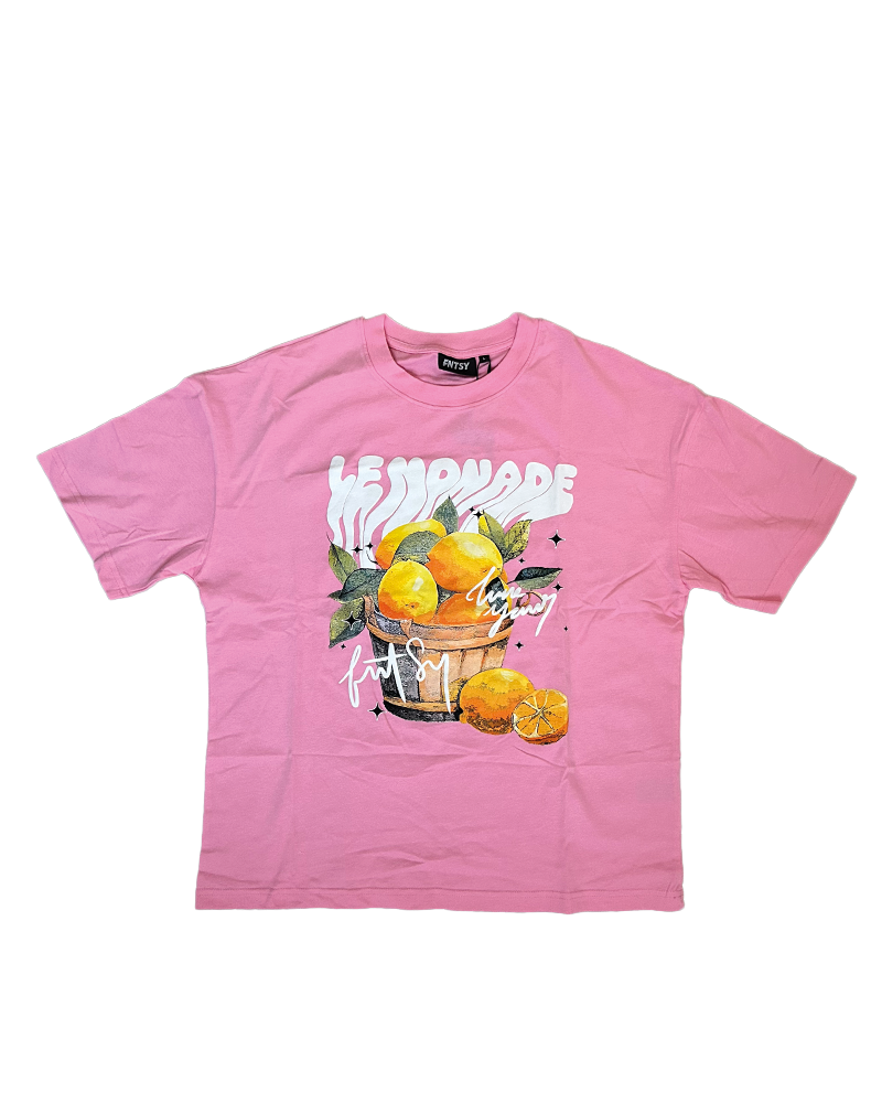 FNTSY Lemonade T-Shirt Pink