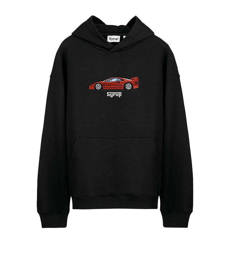 Syrup Red Car Hoodie