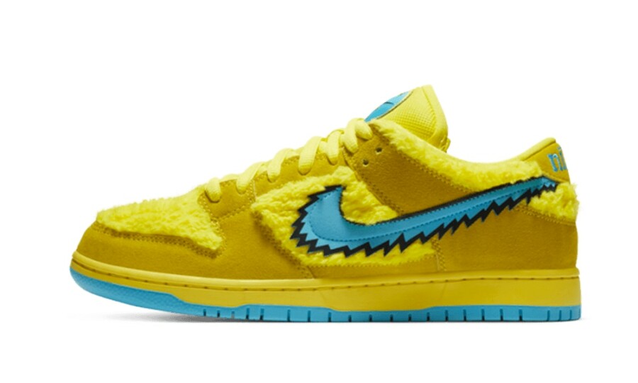 Nike SB Dunk Low Grateful Dead Bears Yellow