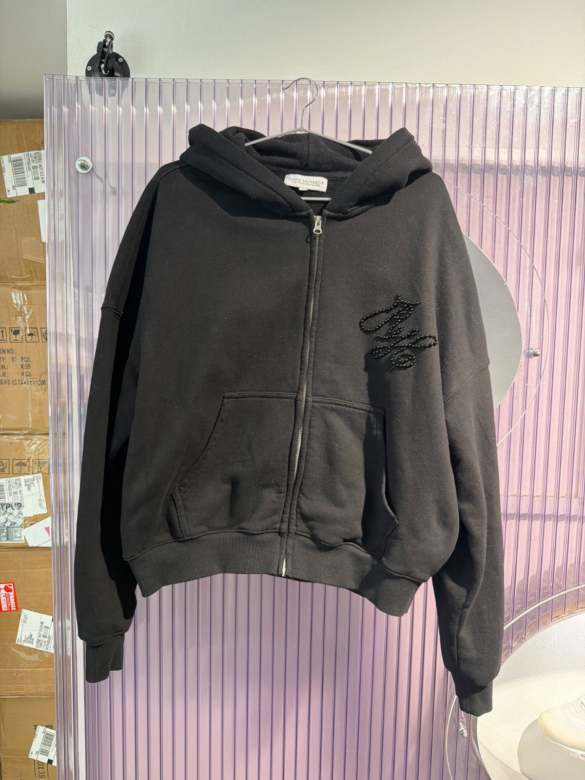 Second Hand Rare Humans Zip Hoodie