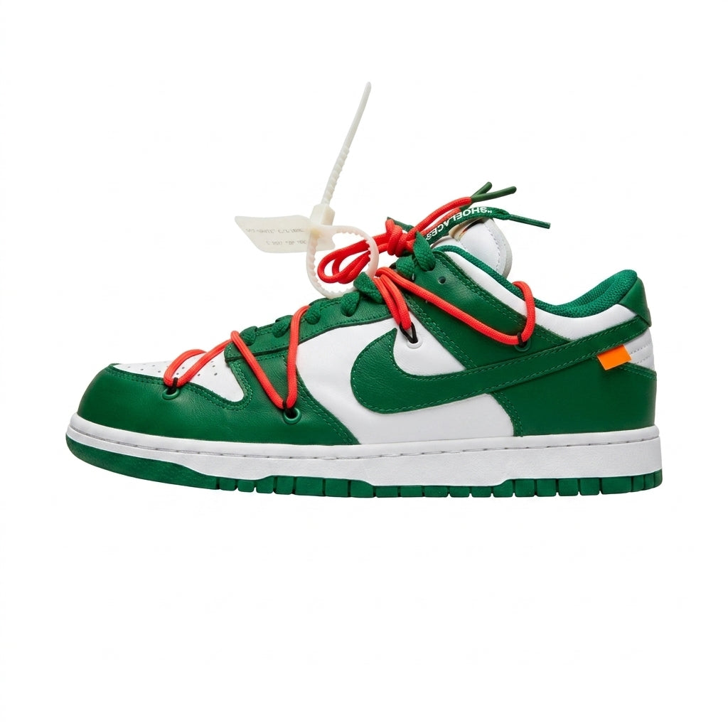 Nike Dunk low x Off White Pine green