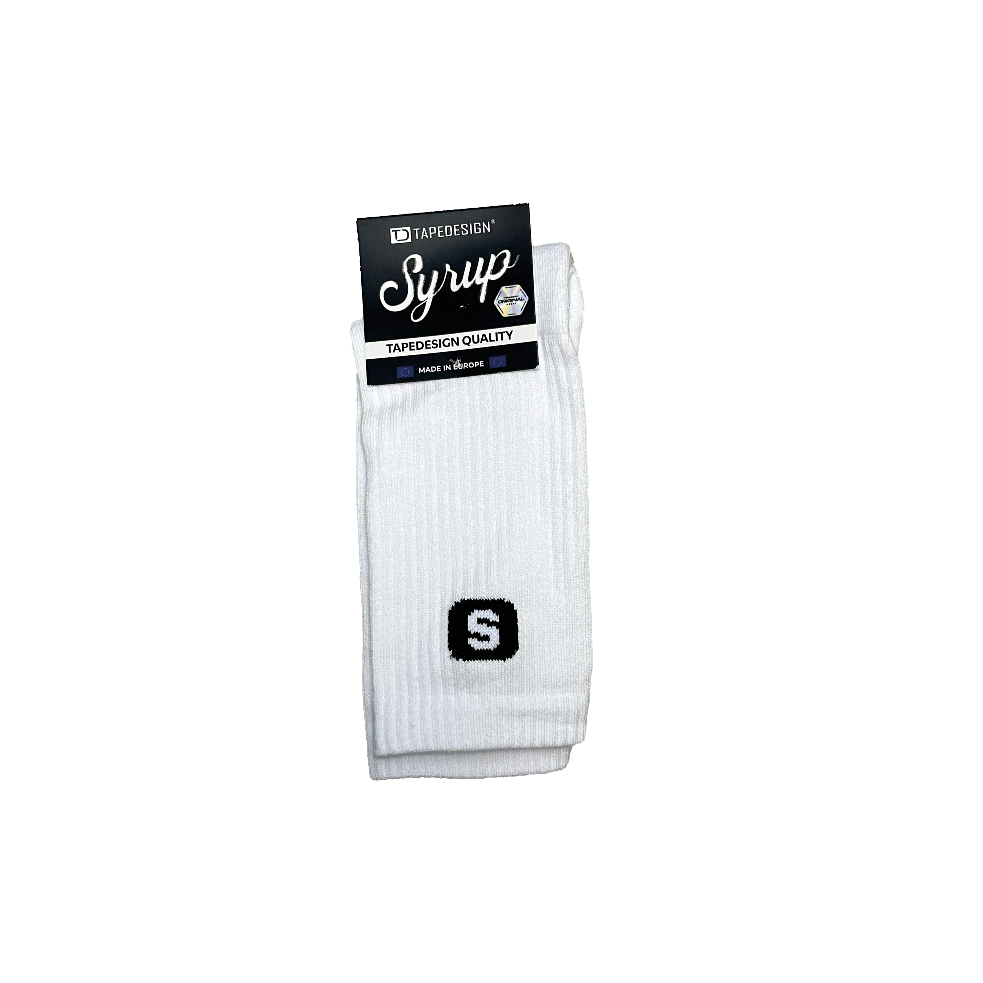 Syrup x Tapedesign® Performance Socks – White