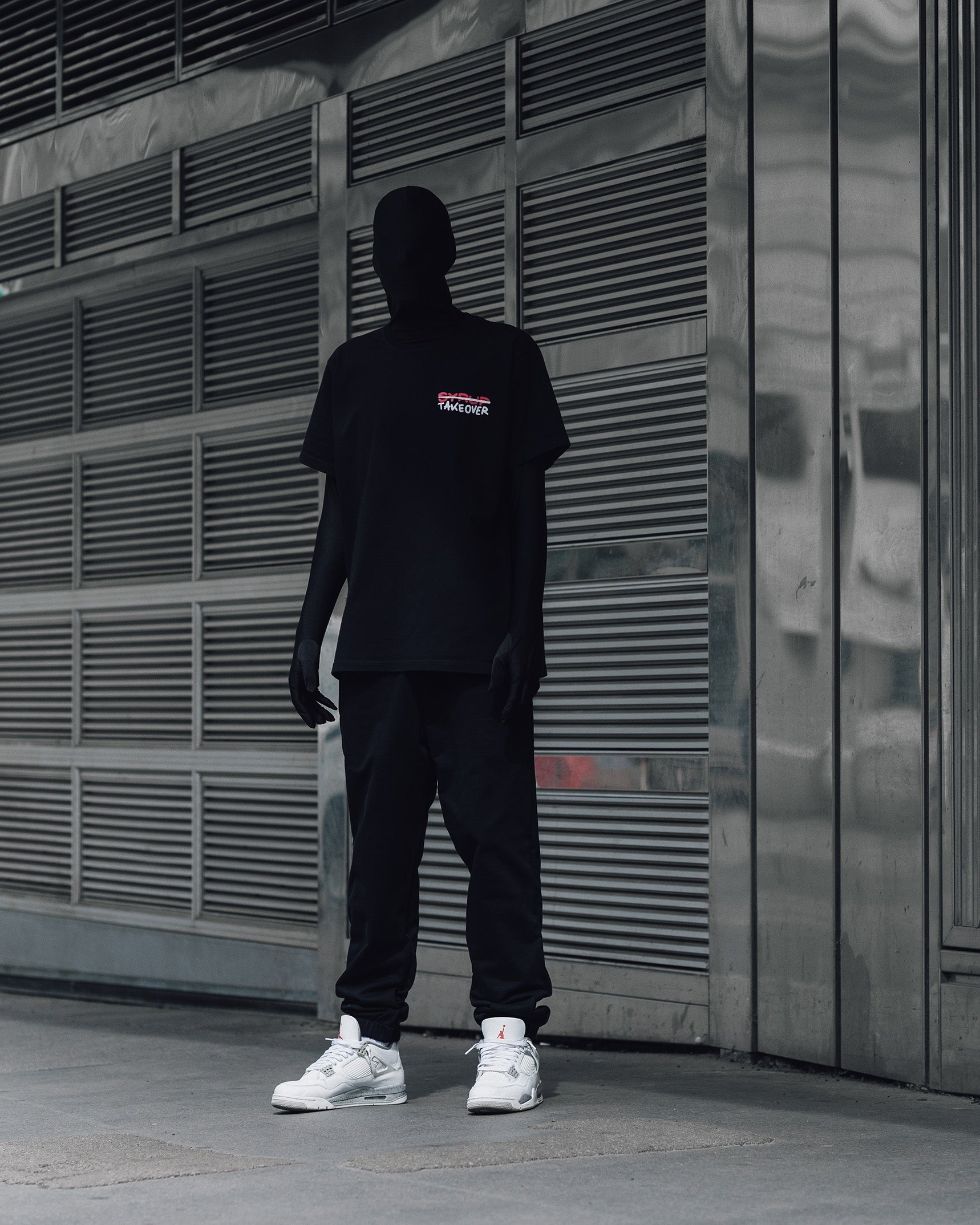 Vandalism Basic Tee Black Syrup Clothing