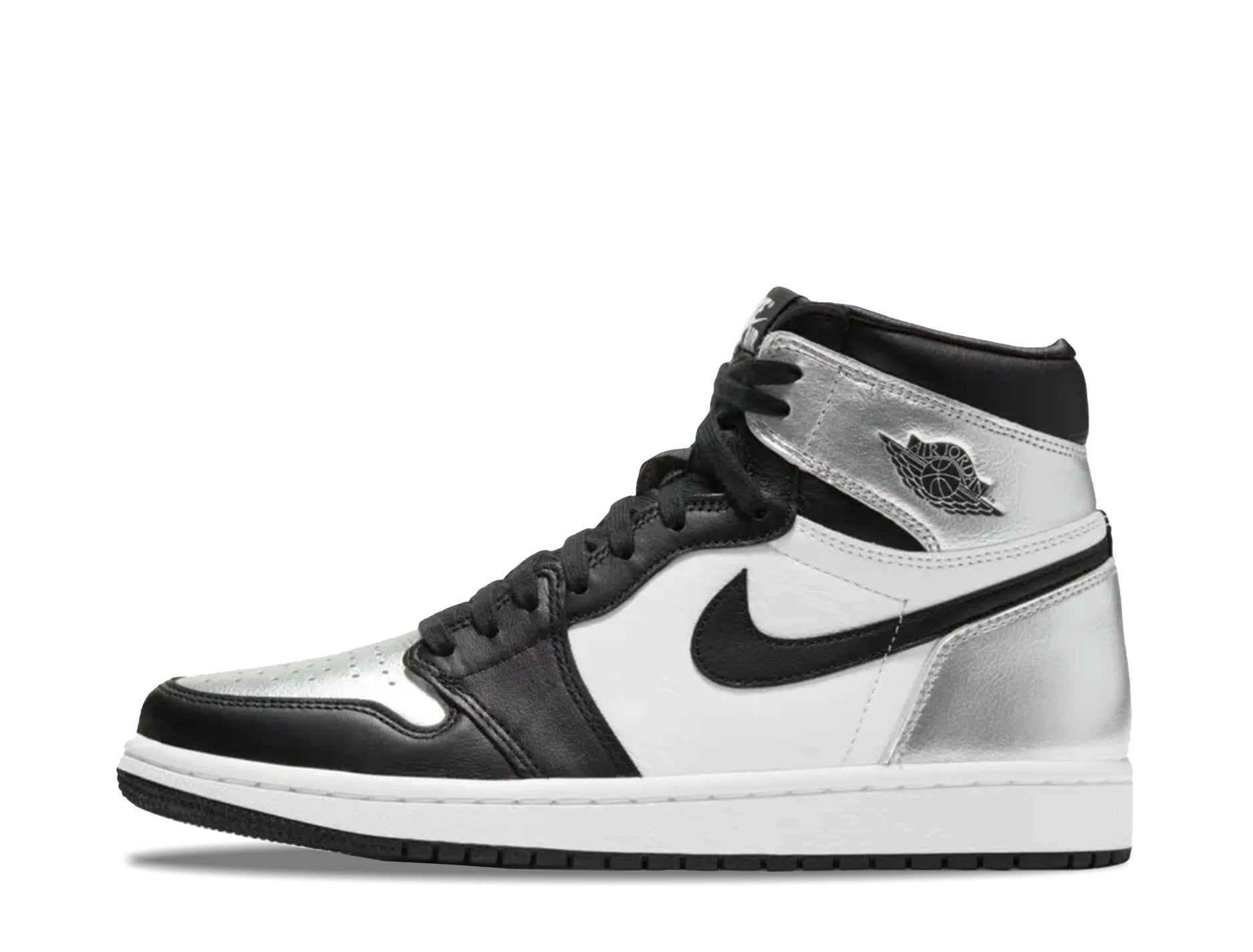 Air Jordan 1 Retro High Silver Toe - SYRUP