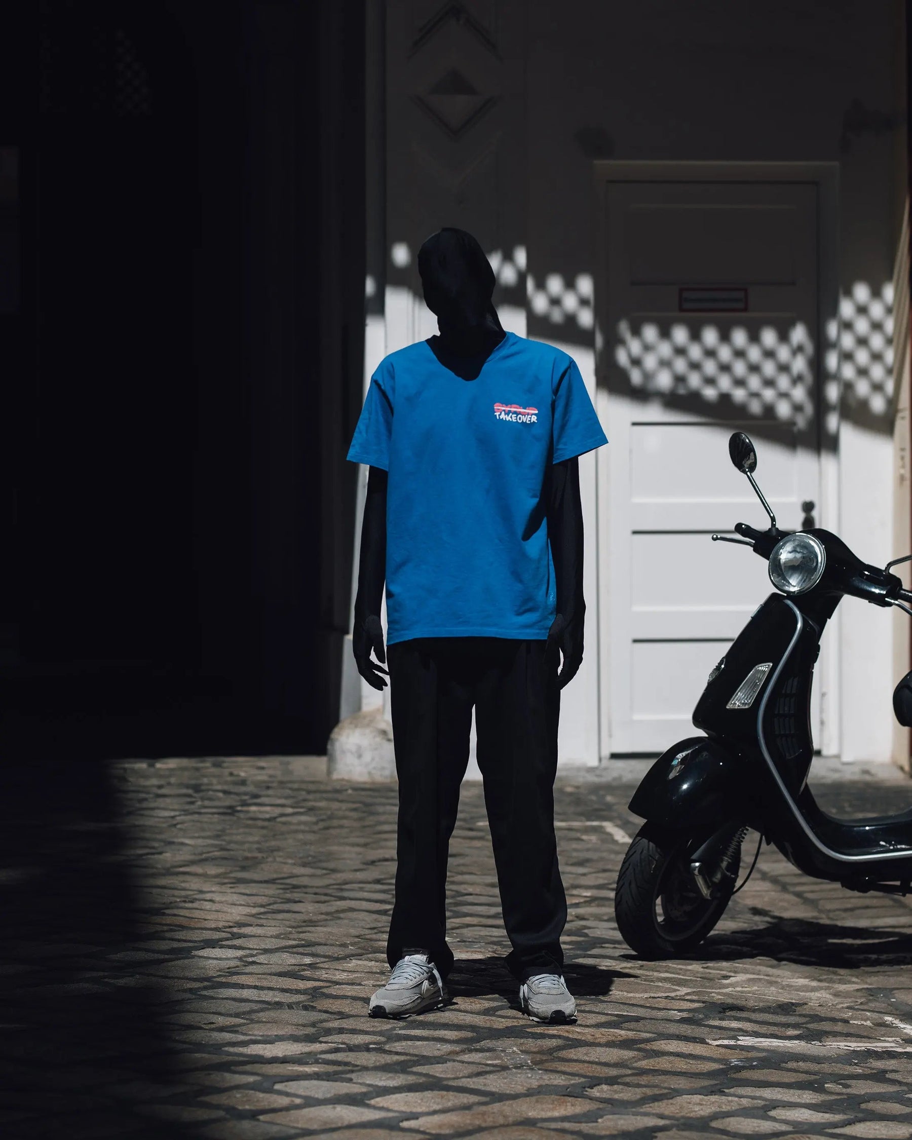 Vandalism Basic Tee Blue Syrup Clothing