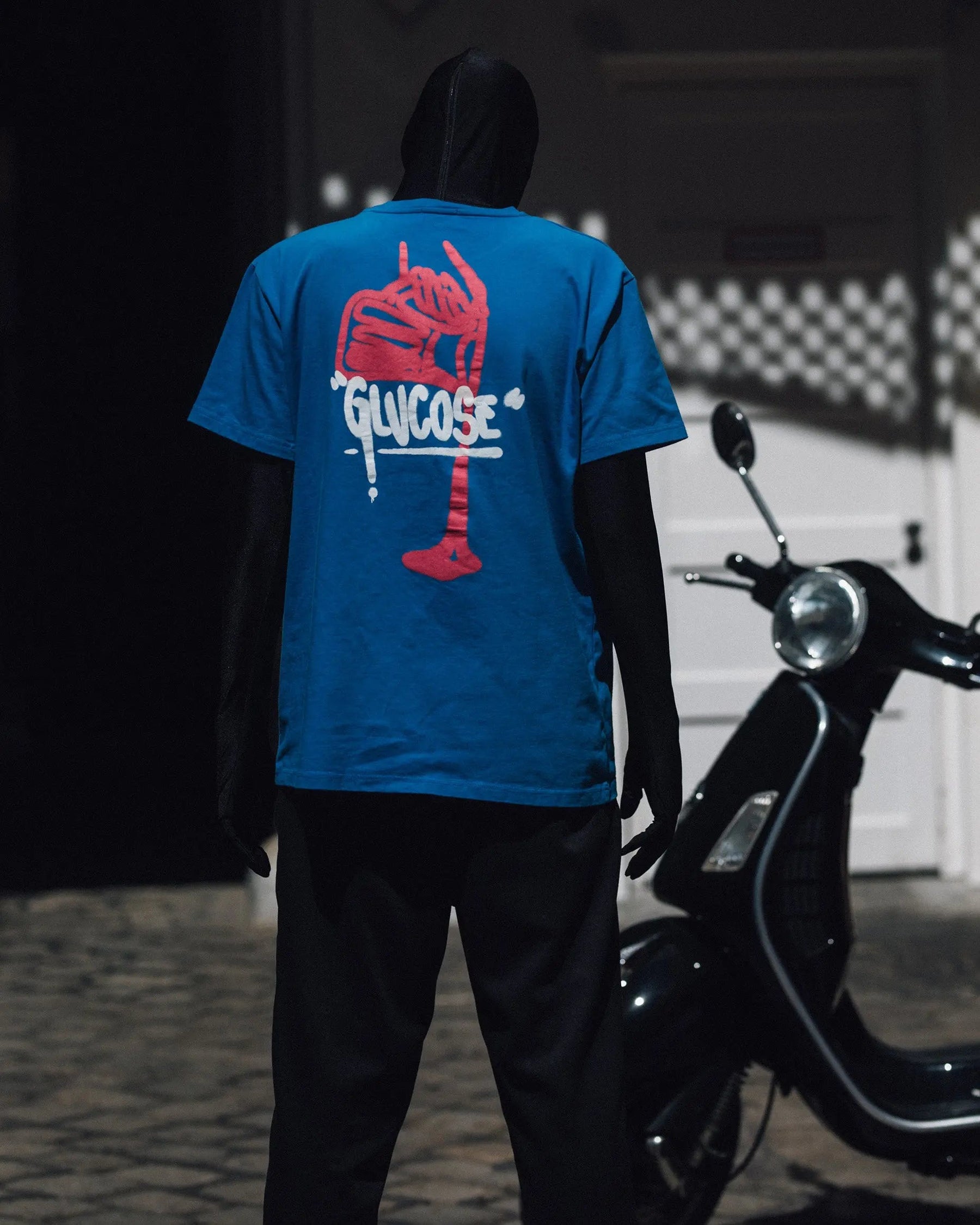 Vandalism Basic Tee Blue Syrup Clothing