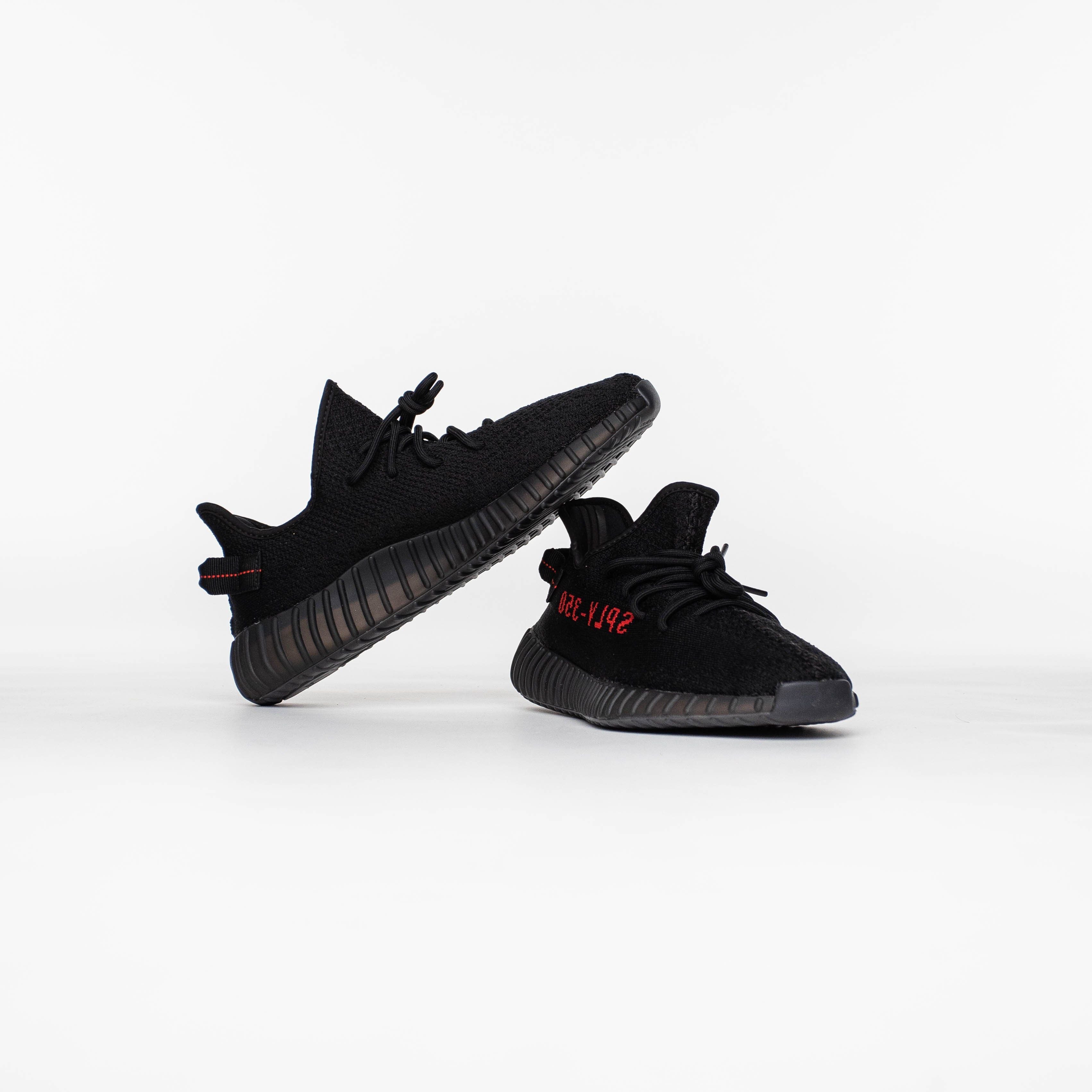 Yeezy Boost 350 V2 Black Red - SYRUP