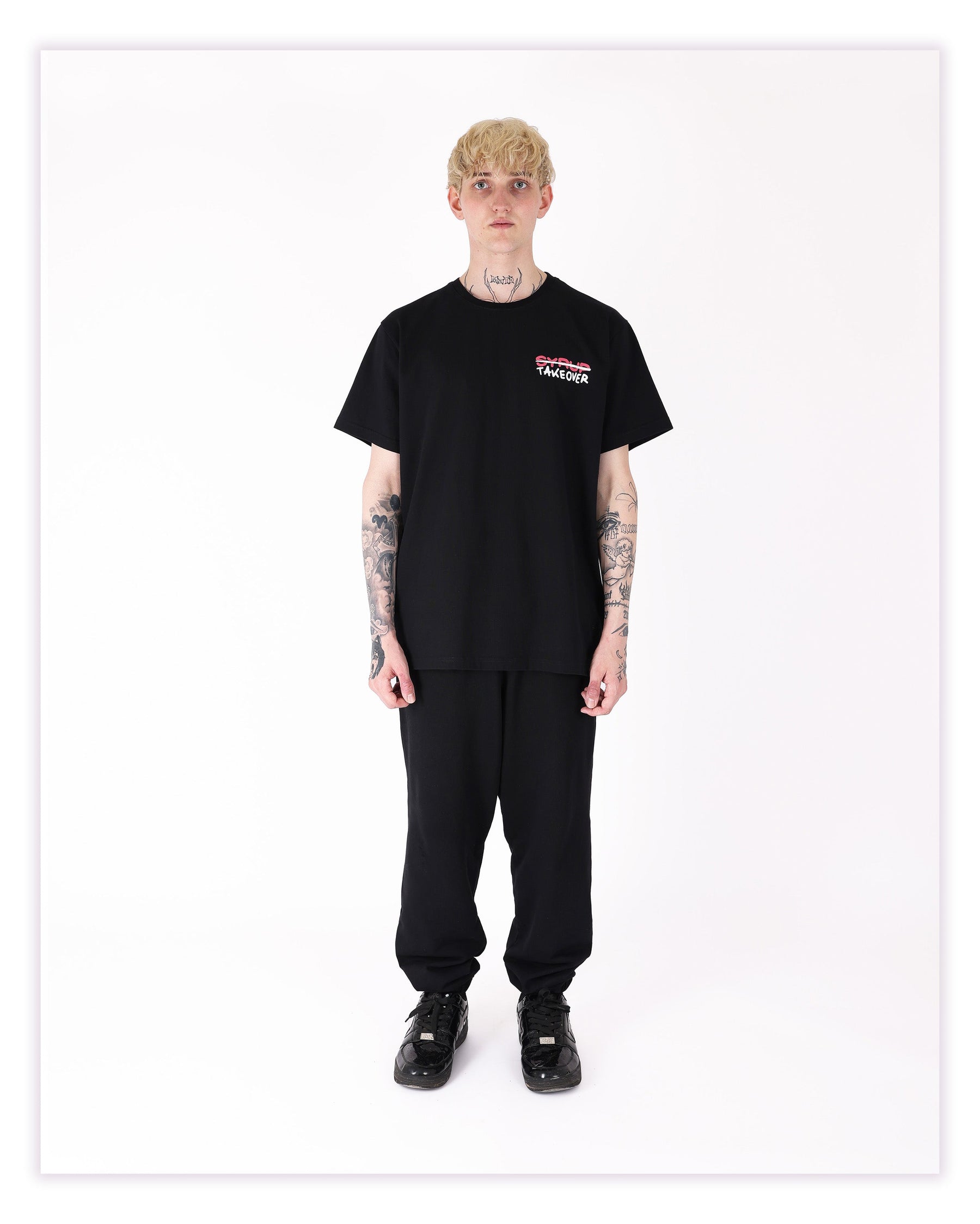 Vandalism Basic Tee Black Syrup Clothing
