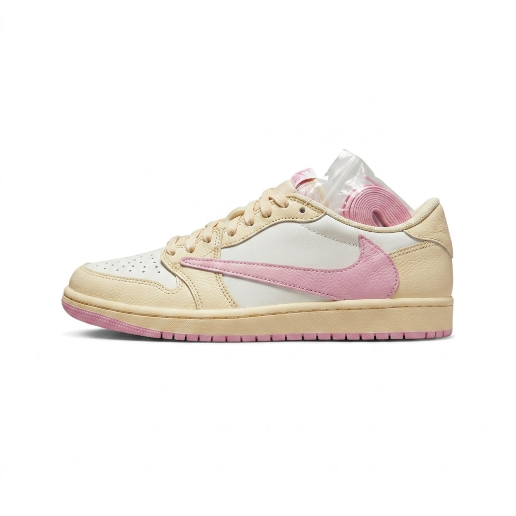 Jordan 1 Retro Low OG SP Travis Scott Shy Pink