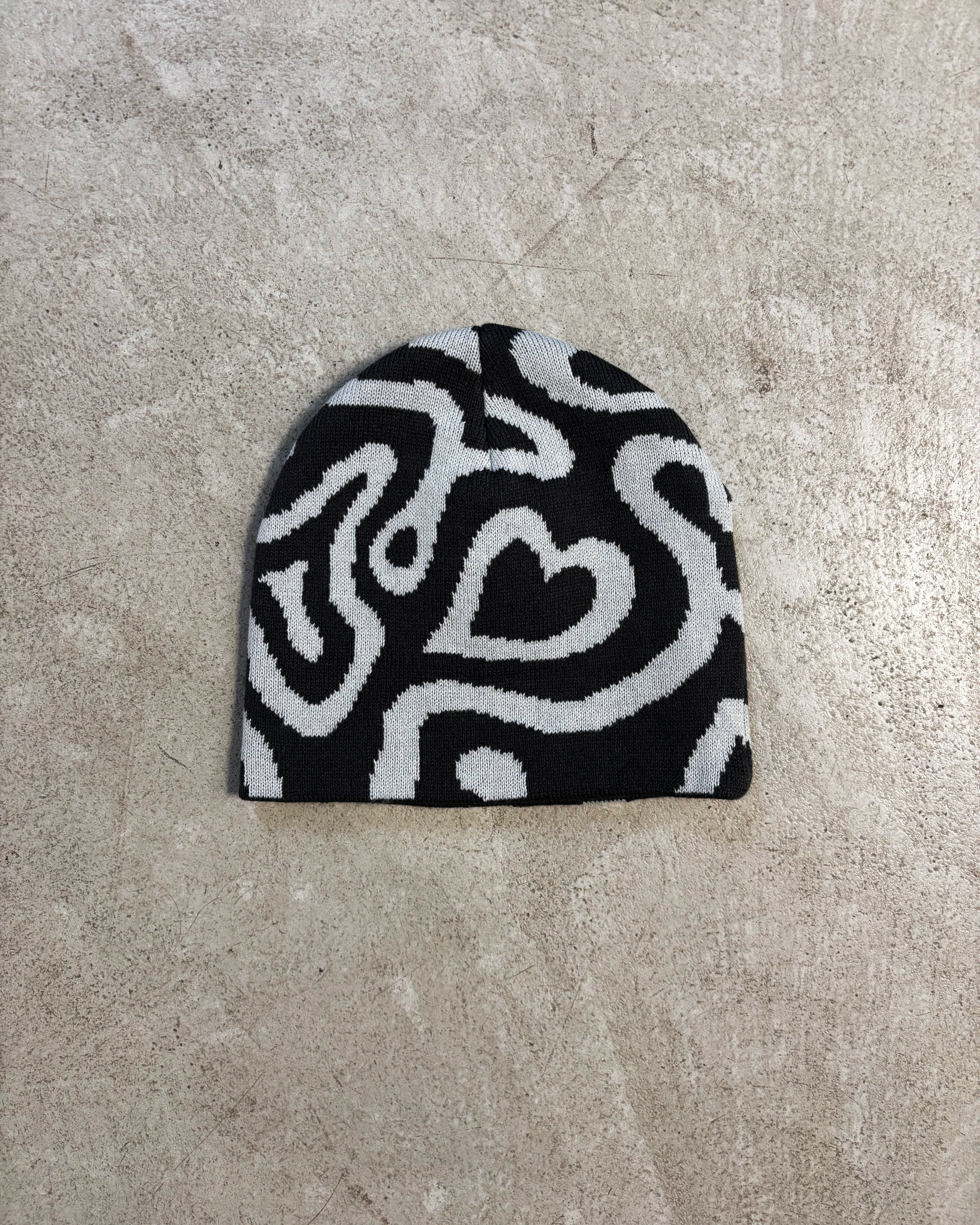 Syrup Beanie Grau/Hellgrau