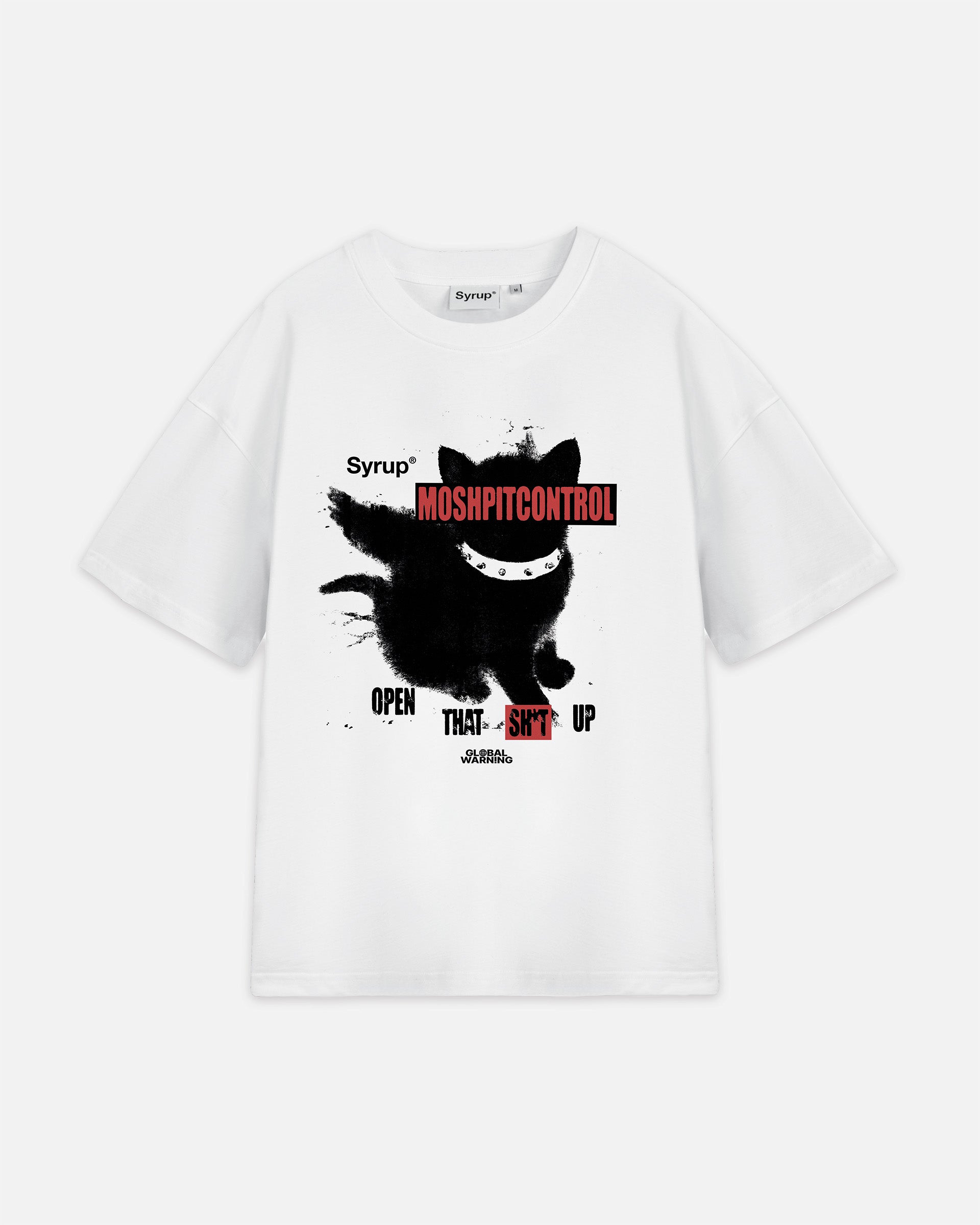 Global Warning x Syrup Moshpit Tee (White)