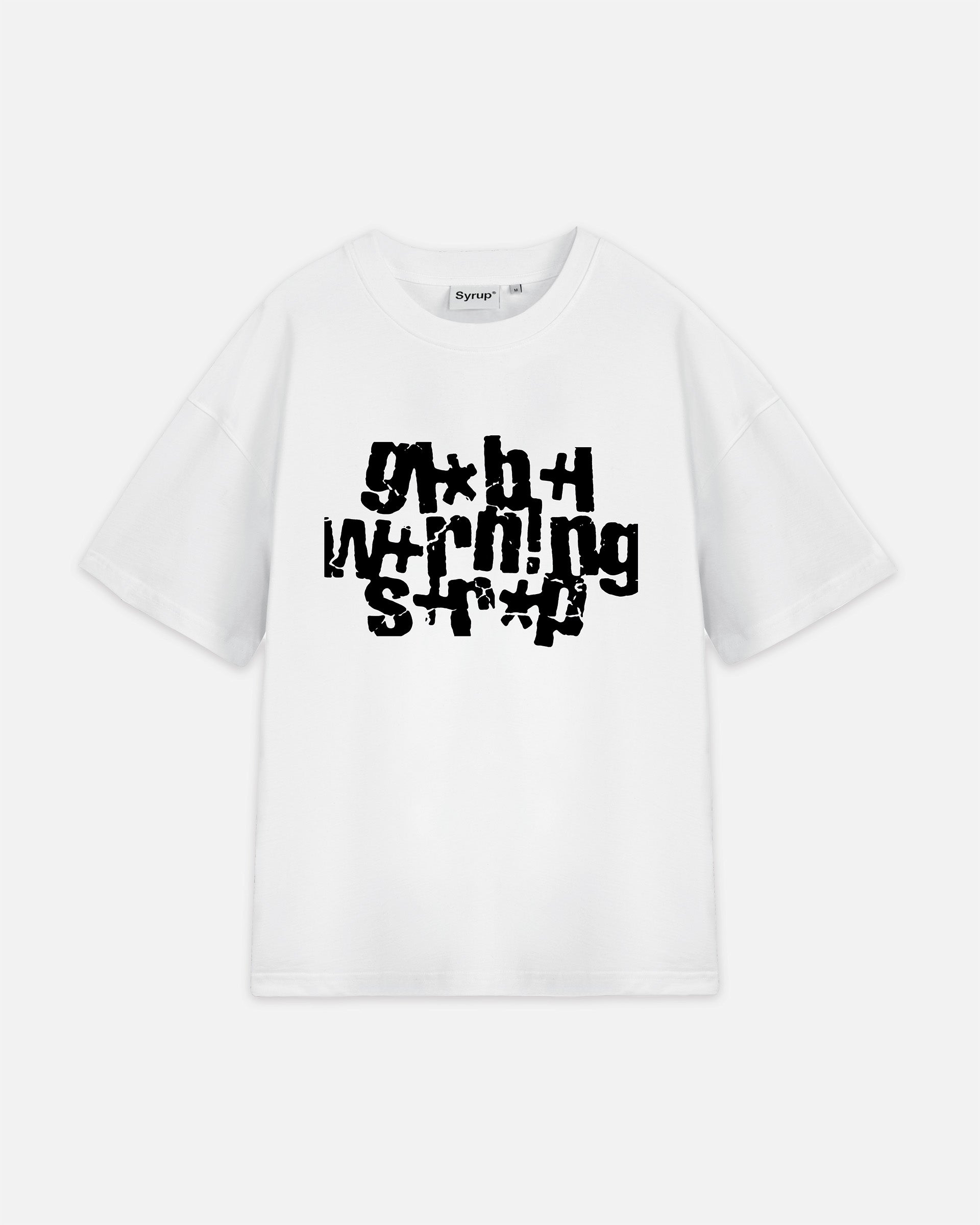 Global Warning x Syrup Logo Tee (White)