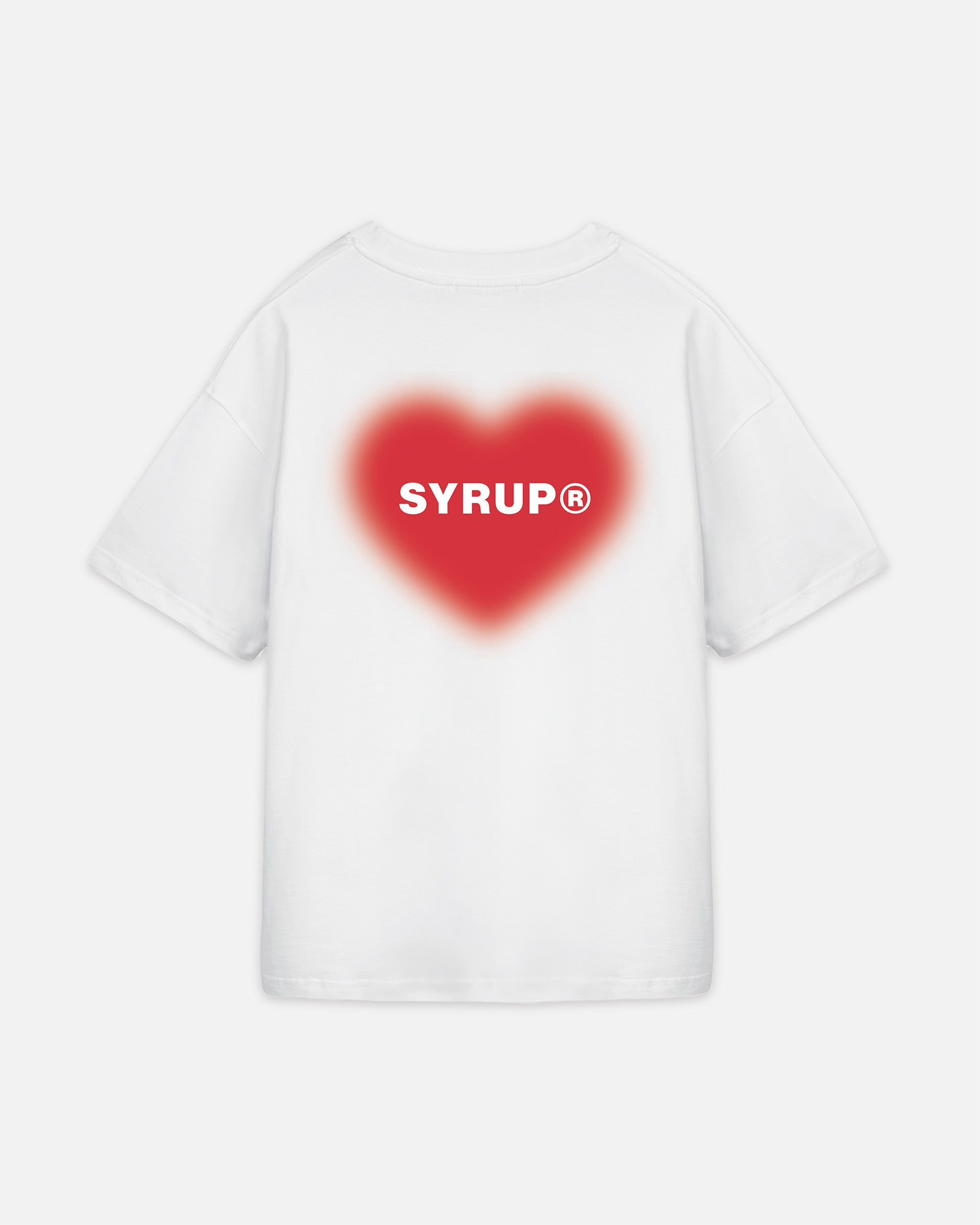 Syrup Heart Tee White