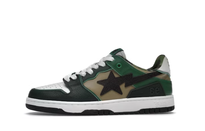 Sk8 Sta #2 'ABC Camo - Green'