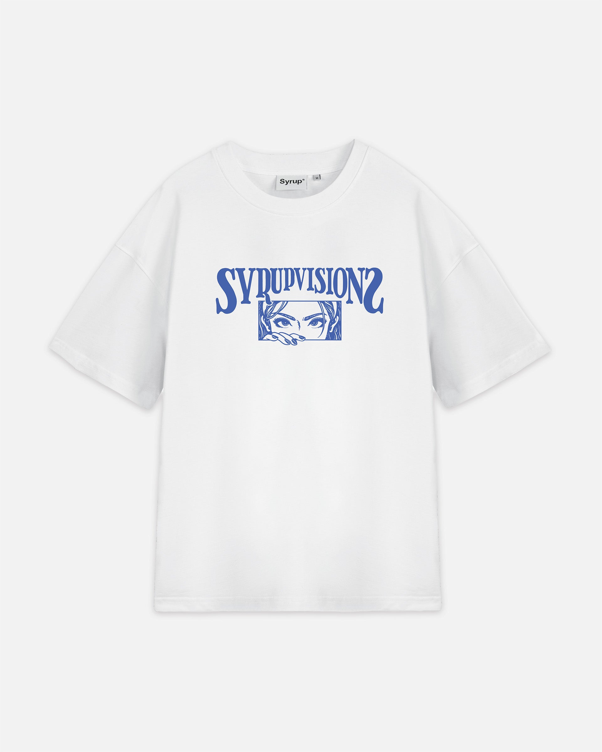 Syrup Visions Tee White (Blue)