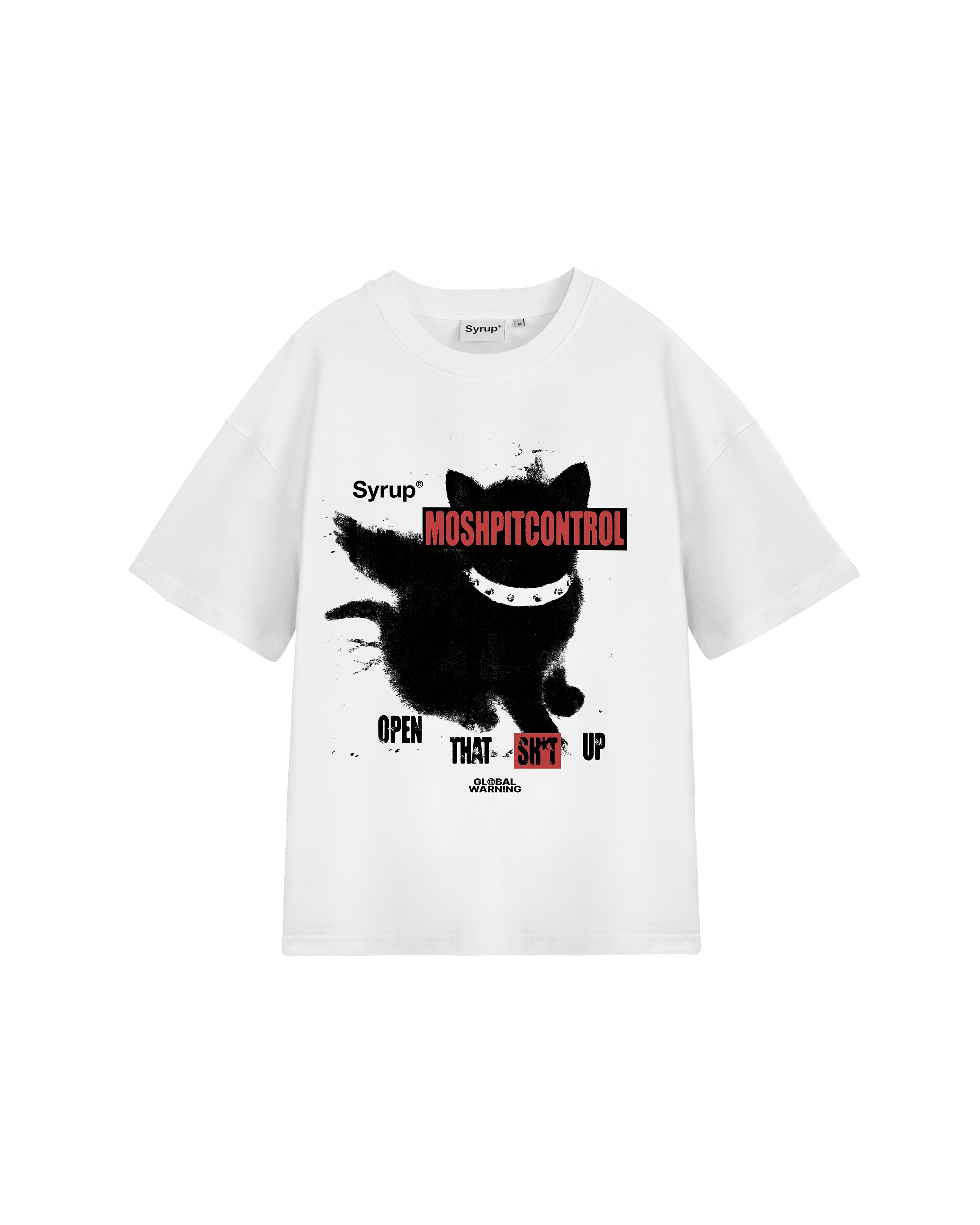Global Warning x Syrup Moshpit Tee (White)