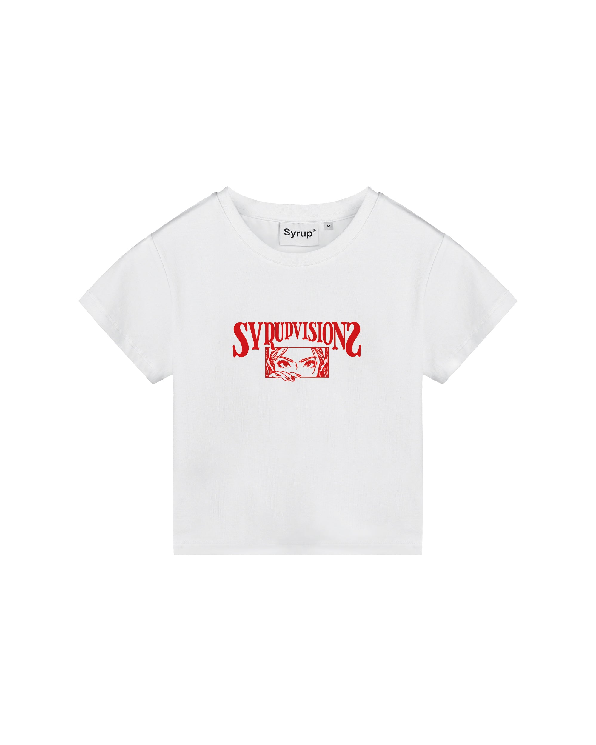 Syrup Visions Women Tee White (Red)