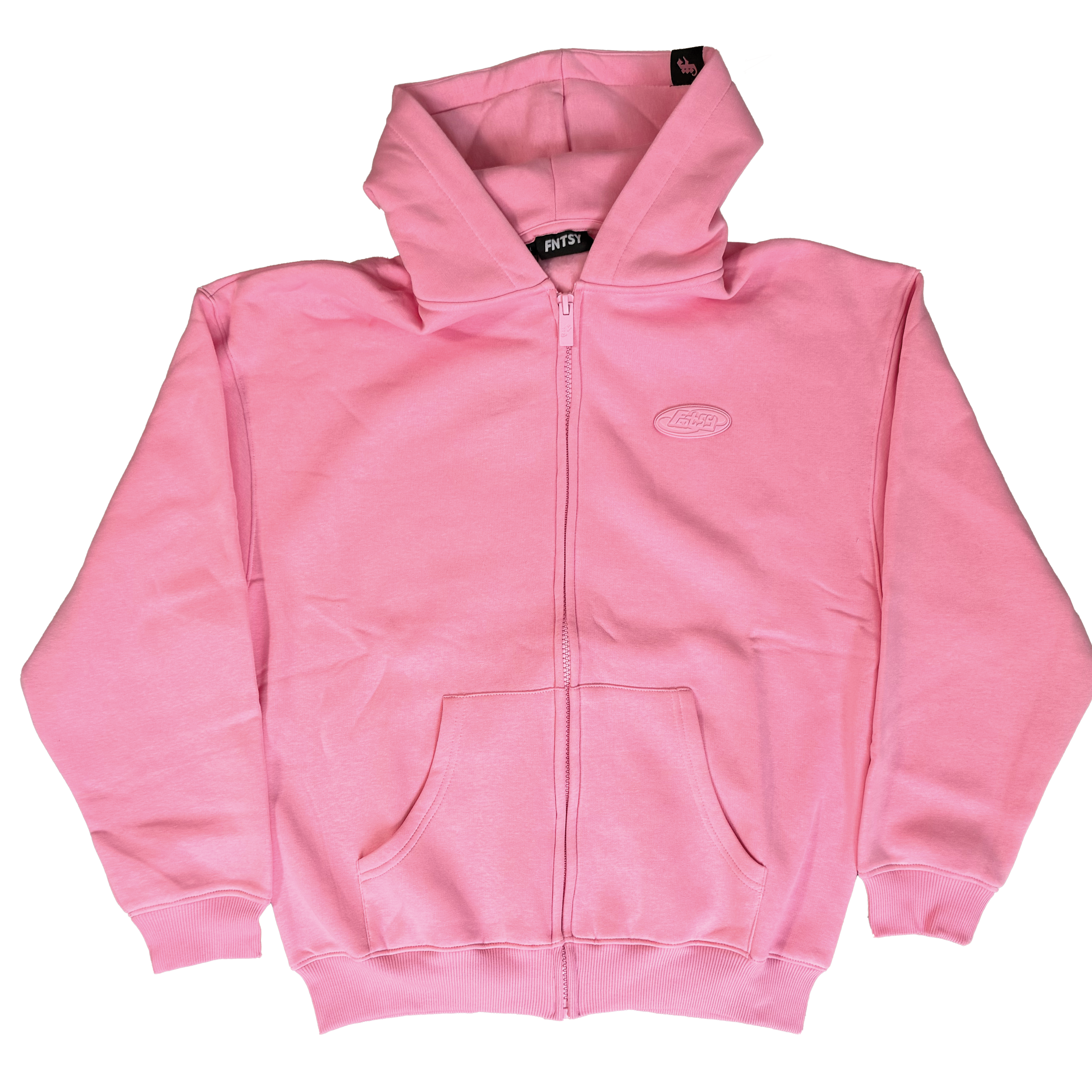 FNTSY Zip-Hoodie Pink
