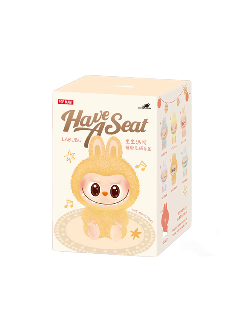 Pop Mart Labubu The Monsters have a Seat Vinyl Plush