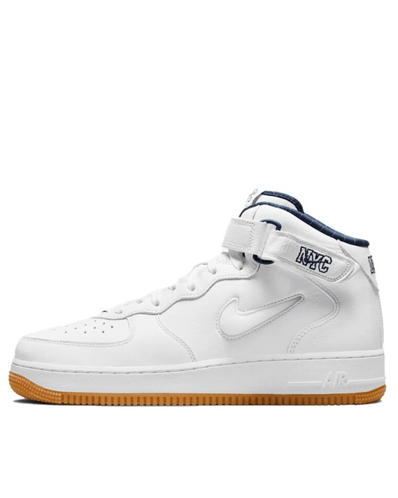 Nike Air Force 1 Mid QS Jewel NYC White Midnight Navy