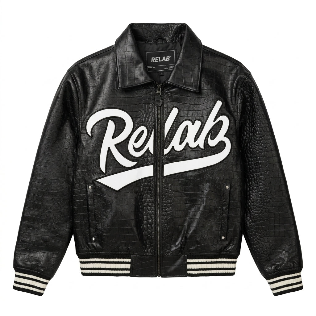 Second Hand Relab Leder Jacke