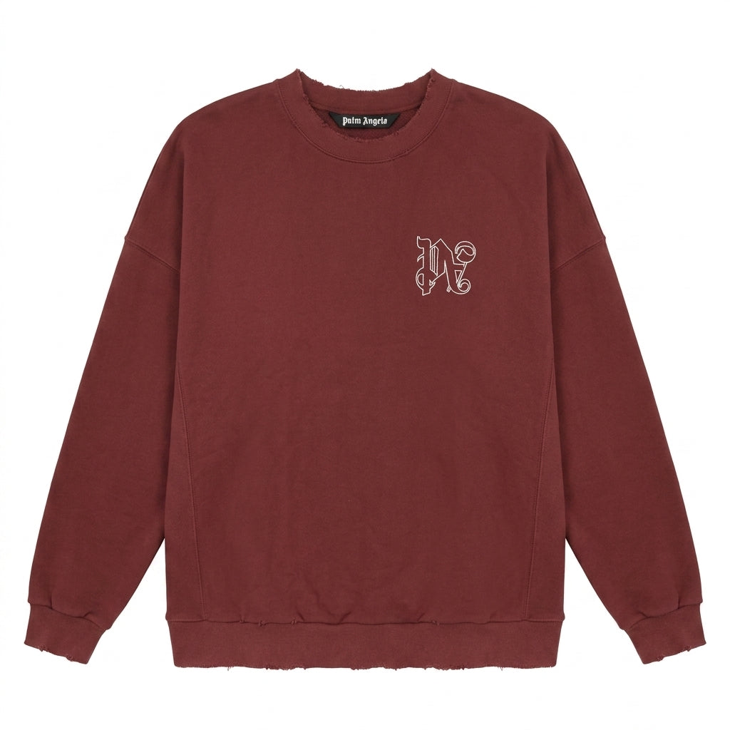 Second Hand Palm Angels Sweater Bordeux