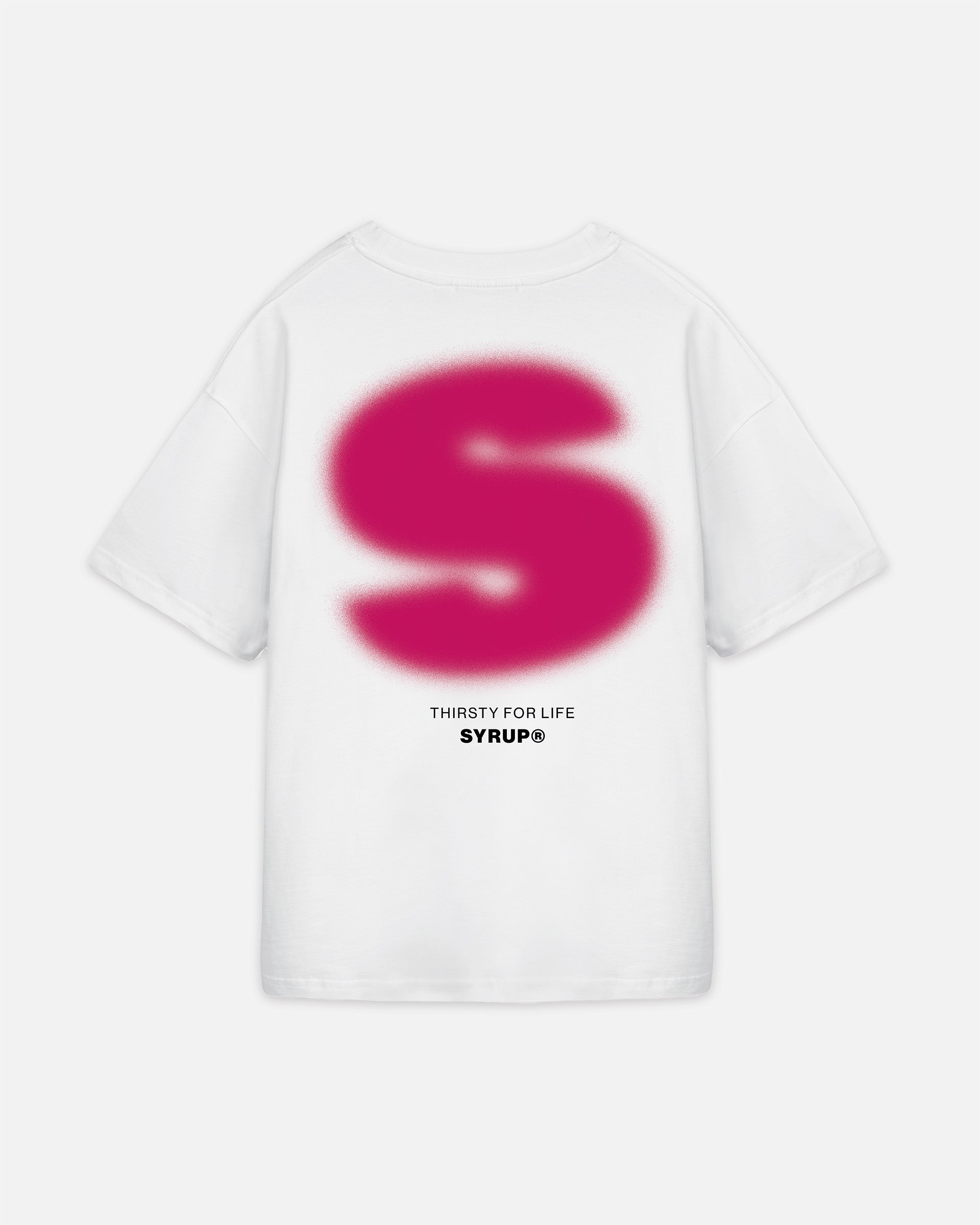 Syrup Bold S Tee White