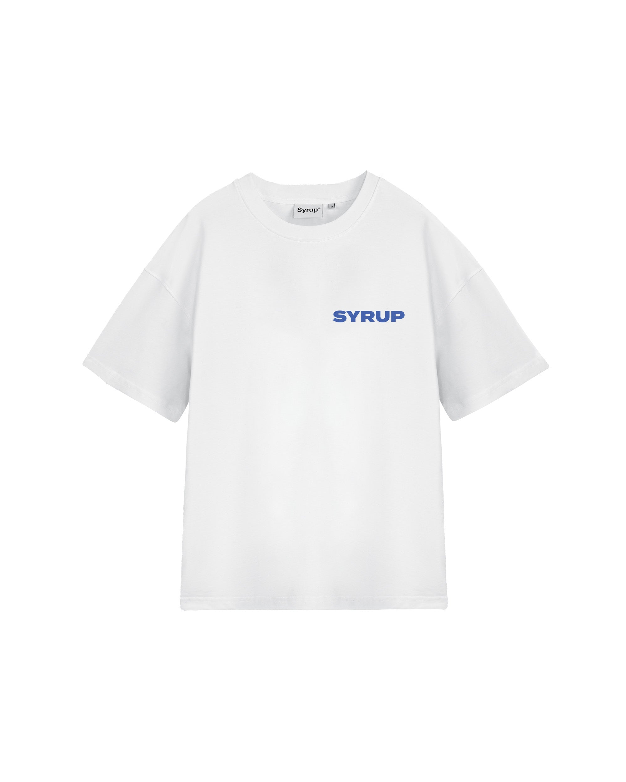 Syrup Visions Basic Tee White (Blue)