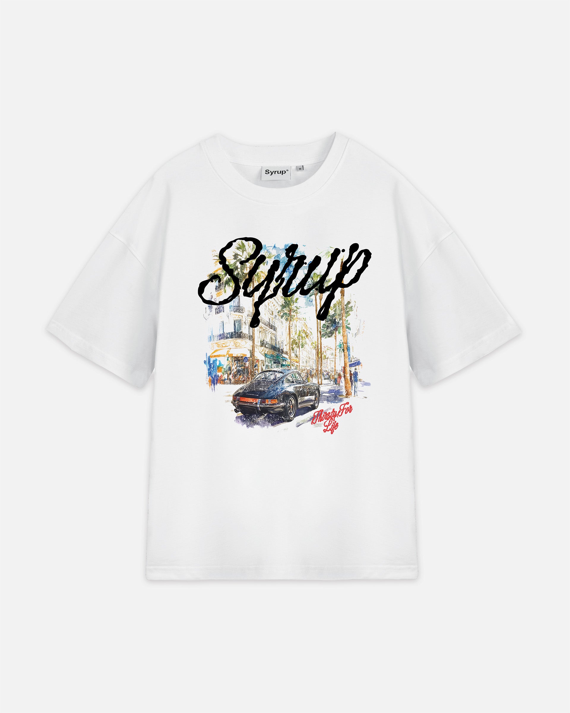 Syrup City Drive Tee White