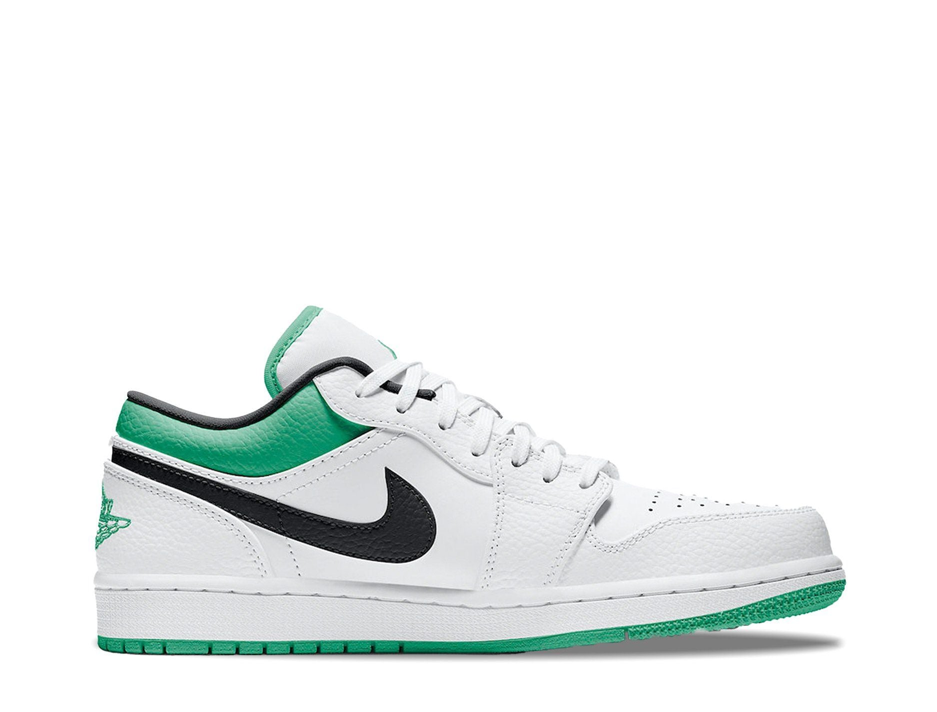 Air Jordan 1 Low Lucky Green Black - SYRUP
