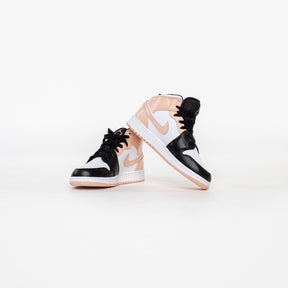 Air Jordan 1 Mid Crimson Tint Toe - SYRUP