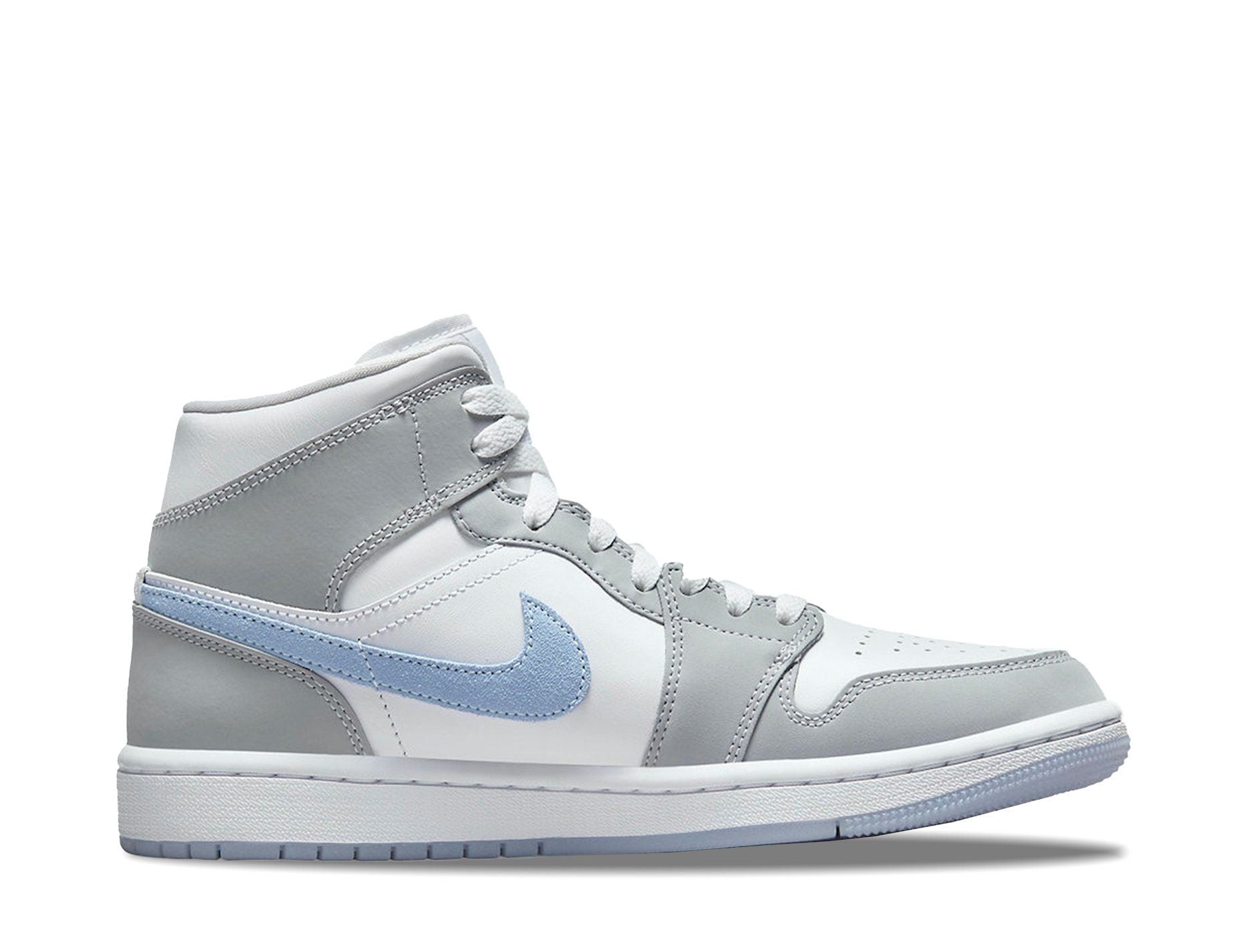 Air Jordan 1 Mid Grey Blue - SYRUP