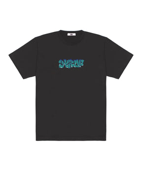 Vandalism Graffiti Tee Turquoise Syrup Clothing